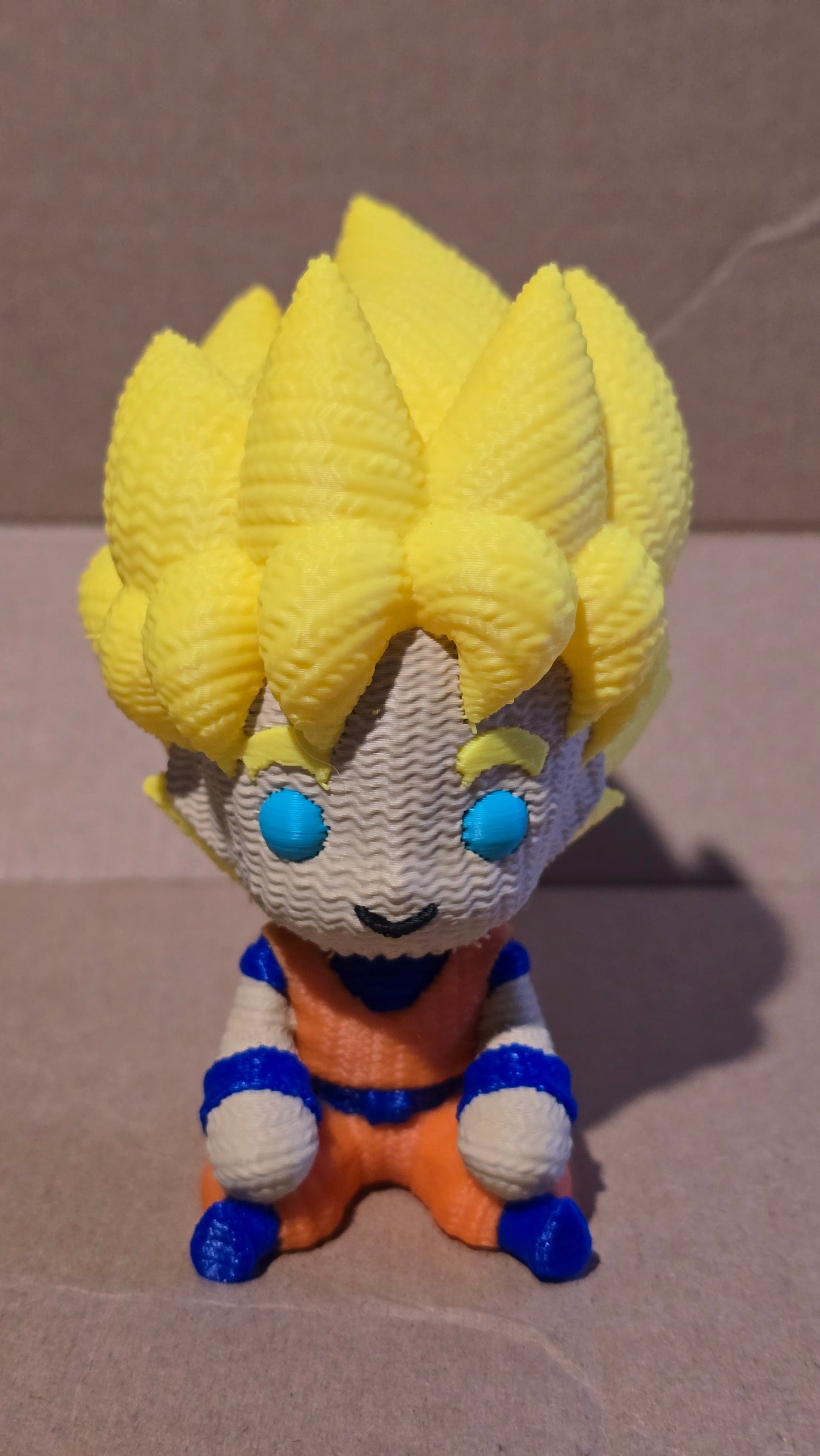 Super Saiyan-Style Anime Warrior